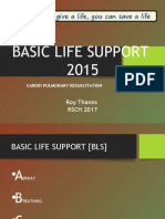 Basic Life Support 2015: If You Can't Give A Life, You Can Save A Life