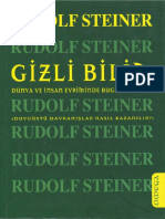 Rudolf Steiner - Gizli Bilim