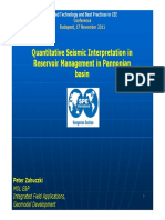 Quantitative Seismic Interpretation in Reservoir Management in Pannonian Basin