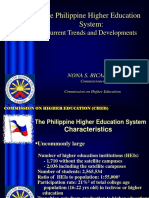 The Philippine Higher Education System:: Current Trends and Developments