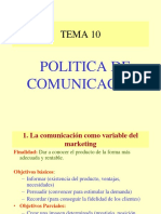Politica de Comunicación i y II