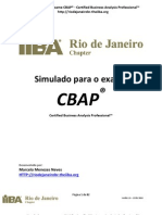 CBAP Free Questions