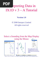 Interpreting Data in IX1D V 3 - A Tutorial: © 2006 Interpex Limited All Rights Reserved