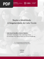 Nação e Identidade - A Singularidade de Cabo Verde