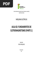 2015_IFBA_Maquinas Eletricas_Aula02 - Fundamentos de Eletromagnetismo_parte01