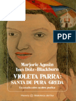 Marjorie Agosin Ines Dolz Blackburn 1988 Violeta Parra Santa de Pura Greda PDF