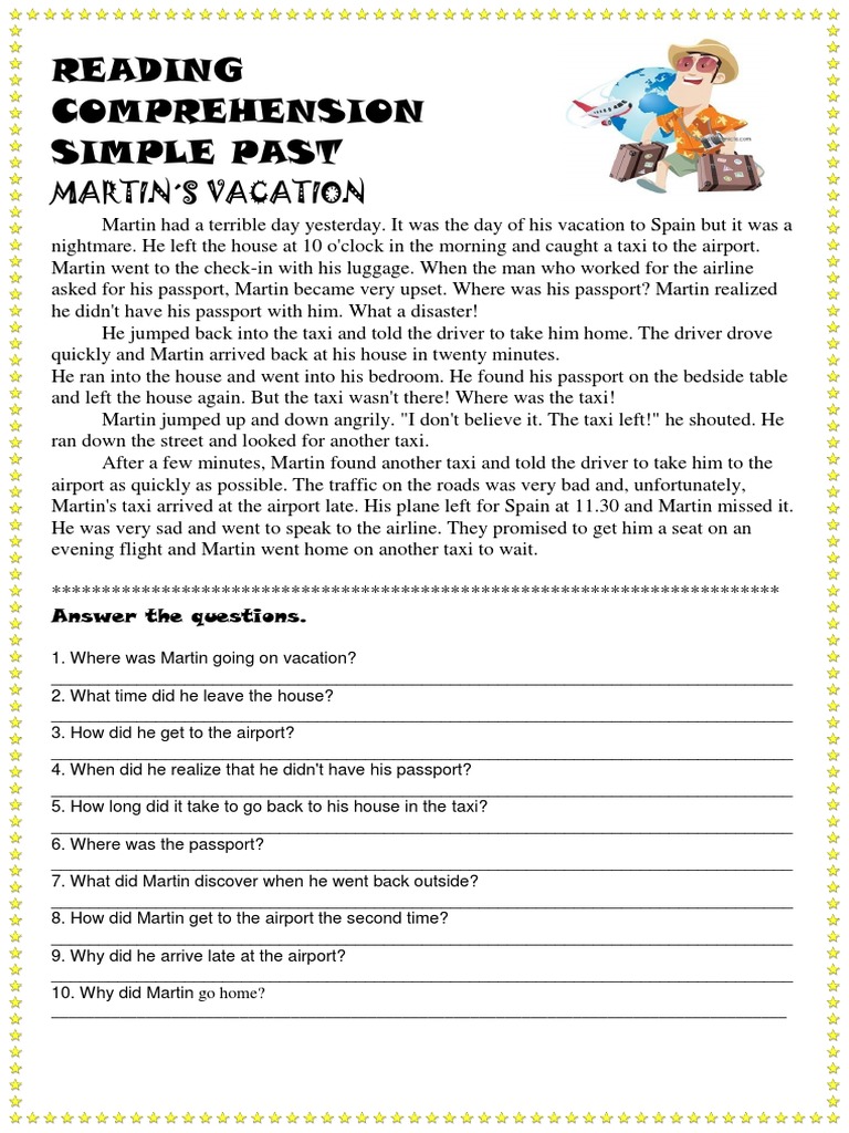 The Simple Past Tense 5-6th Grade | PDF | Question | Verb