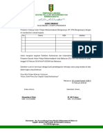 Mandat Pelatihan Administrasi