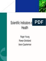 River Health Indicators