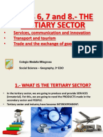 Geografia Sector Terciario English