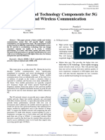 Architecture and Technology Components For 5G Mobile and Wireless Communication