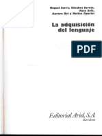 103231083 La Adquisicion Del Lenguaje Miquel Serra Et Al