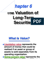 The Valuation of Long-Term Securities-CH7