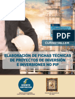 (Inicio 3 de Febrero) - Fichas Técnicas de Proyectos de Inversión e Inversiones NO PIP