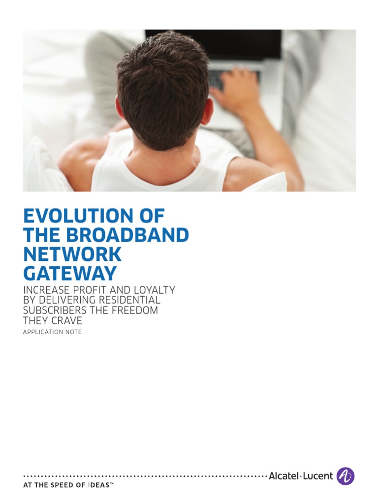 Evolution Of Broadband Network En Appnote Pdf Pdf I Pv6 Video On