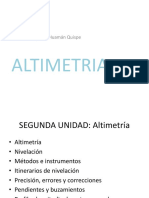 ALTIMETRIA...demostracion.