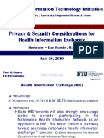 FIU Privacy and Security Panel