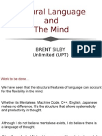 Natural Language and Mind