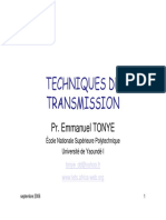 Technique de Transmission Numérique Et Analogique