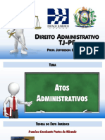 TJPE - DADM - Tema 4 - Atos Administrativos