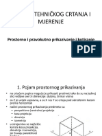 Prostorno I Pravokutno Prikazivanje I Kotiranje