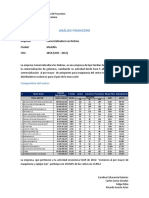 Análisis Financiero