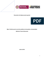 4. Documento de Trabajo Tasa de Descuento 1