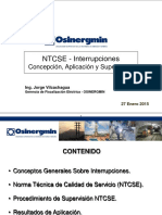 Supervision NTCSE Calidad Suministro