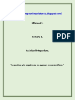 Modulo 21 - M21S3AI5 - Lo Positivo y Lo Negativo