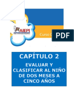 AIEPI 2016 CAPITULO 2 PARTE 1 Signos Generales de Peligro PDF