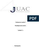 Evaluación Modulo 1. Unidad 1.1.