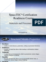 Spacetec Certification Readiness Course: Materials and Processes I & Ii