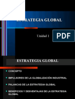 Unidad I Estrategia Global