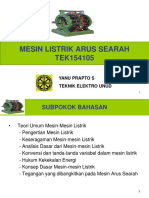 Mesin Listrik Mesin Arus Searah