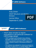 VDOT Selected Software