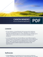 Canon Minero