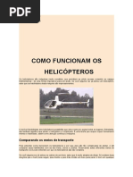 Como Funcionam Os Helicópteros