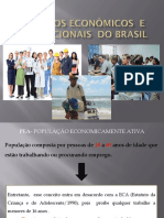 Aspectos Econômicos e Populacionais Do Brasil