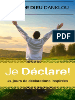 JeDeclare 21 Jours Declarations JeanDeDieu DANKLOU