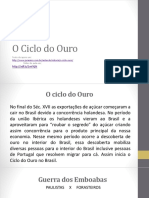 Ciclo Do Ouro