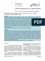 Avaliação Nutricional de Crianças de 2 A 5 Anos No Norte de Minas