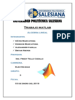 INFORME Matlab