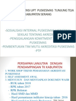 Tahapan Akreditasi Puskesmas Tunjung Teja Power Point