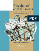 Hafmeister, Physics of Societal Issues