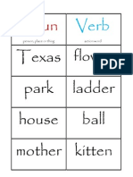 Noun Verb Matching