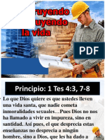 Construyendo o Destruyendo La Vida IBE Callao