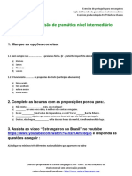 Lição 13 Revisão de Gramática Nível Intermediário Carioca Languages