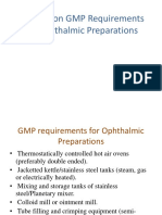 Seminar On GMP Requirements For Ophthalmic Preparations