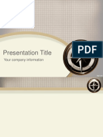 Presentation Title: Your Company Information