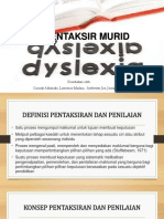 Mentaksir Murid Disleksia